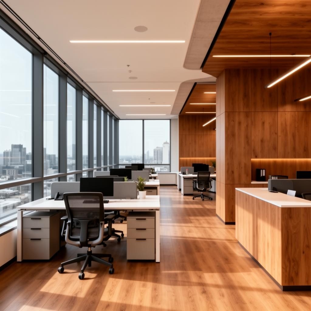 Modern commercial interior